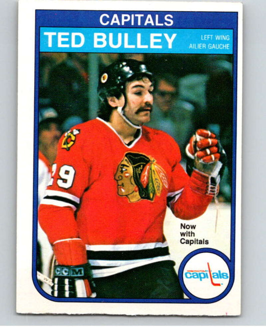 1982-83 O-Pee-Chee #360 Ted Bulley  Washington Capitals  V59633 Image 1