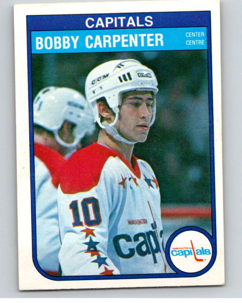 1982-83 O-Pee-Chee #361 Bob Carpenter RC Rookie Washington Capitals V59635 Image 1