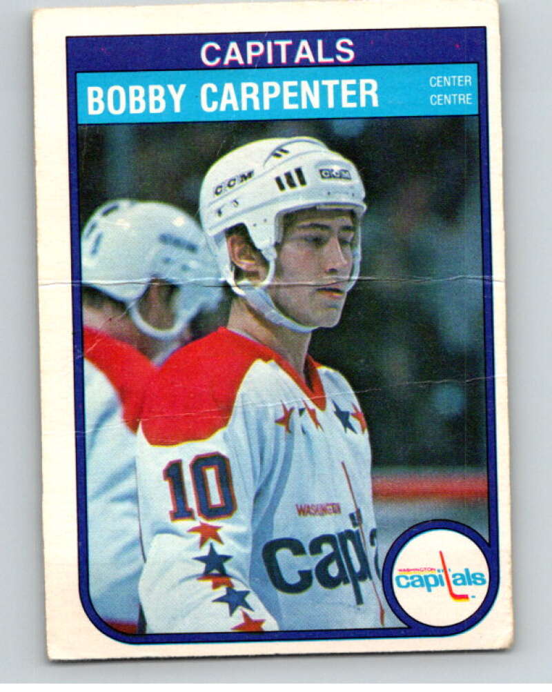 1982-83 O-Pee-Chee #361 Bob Carpenter RC Rookie Washington Capitals V59636 Image 1