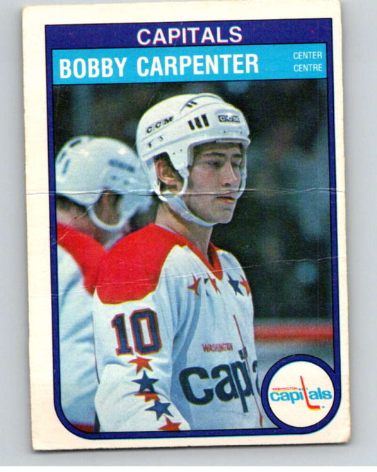 1982-83 O-Pee-Chee #361 Bob Carpenter  RC Rookie Washington Capitals  V59636 Image 1