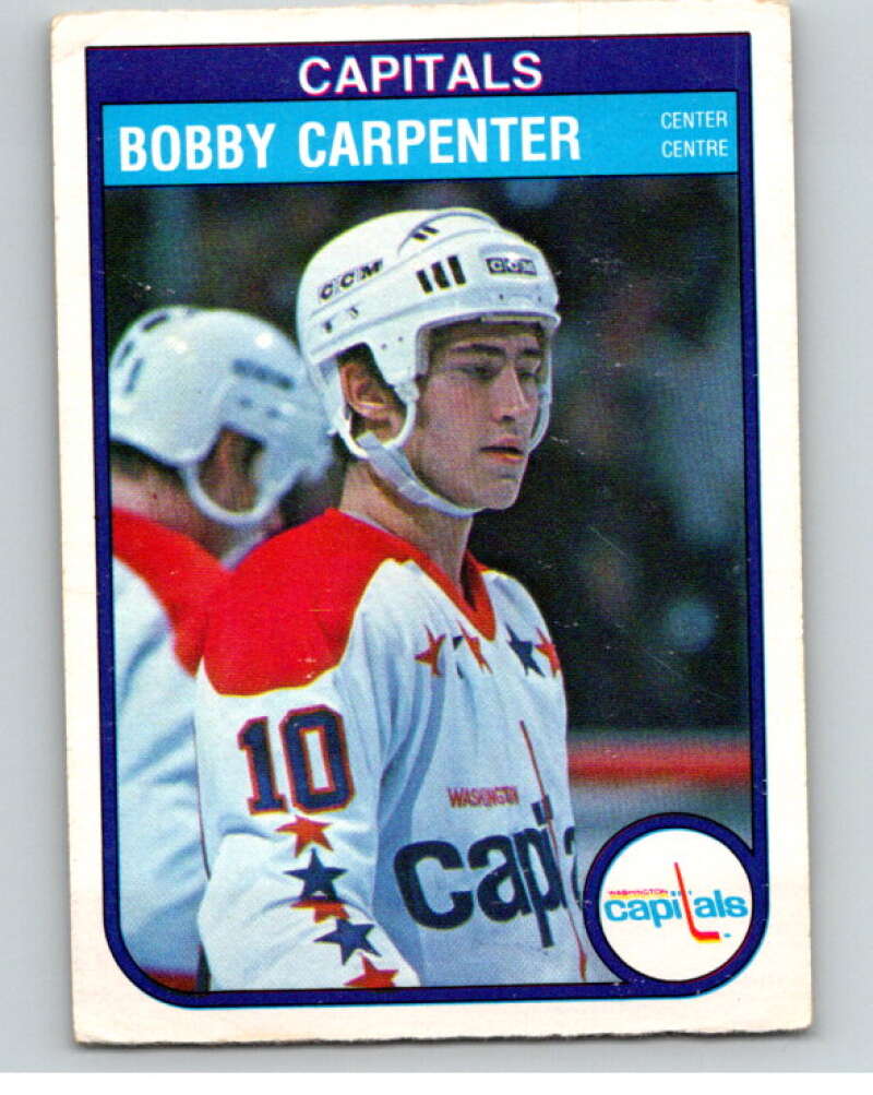 1982-83 O-Pee-Chee #361 Bob Carpenter RC Rookie Washington Capitals V59637 Image 1