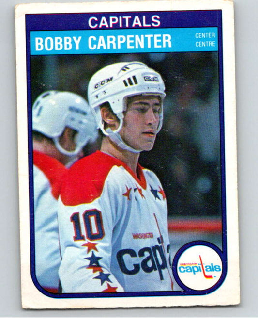 1982-83 O-Pee-Chee #361 Bob Carpenter  RC Rookie Washington Capitals  V59637 Image 1