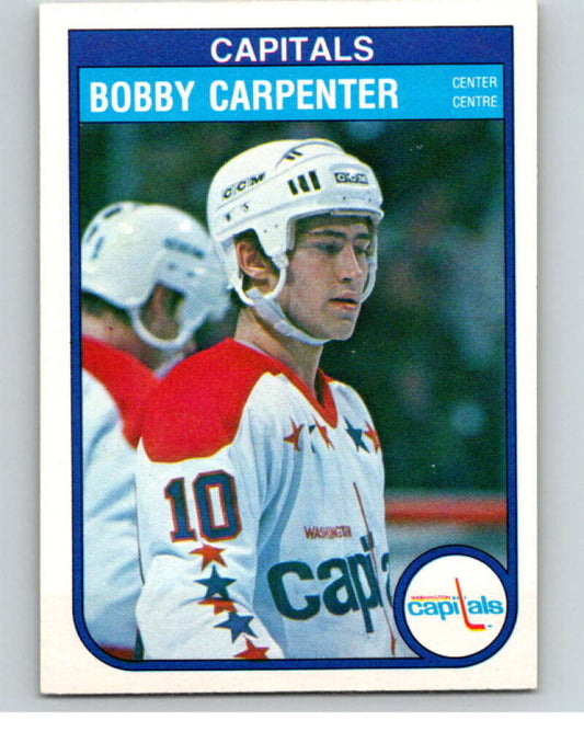 1982-83 O-Pee-Chee #361 Bob Carpenter  RC Rookie Washington Capitals  V59638 Image 1