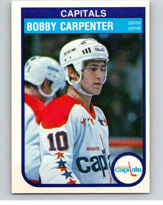 1982-83 O-Pee-Chee #361 Bob Carpenter  RC Rookie Washington Capitals  V59639 Image 1
