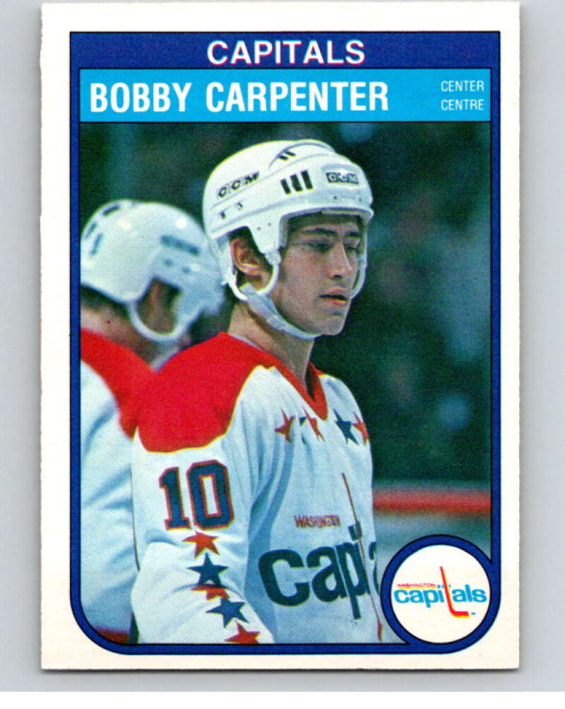 1982-83 O-Pee-Chee #361 Bob Carpenter RC Rookie Washington Capitals V59641 Image 1