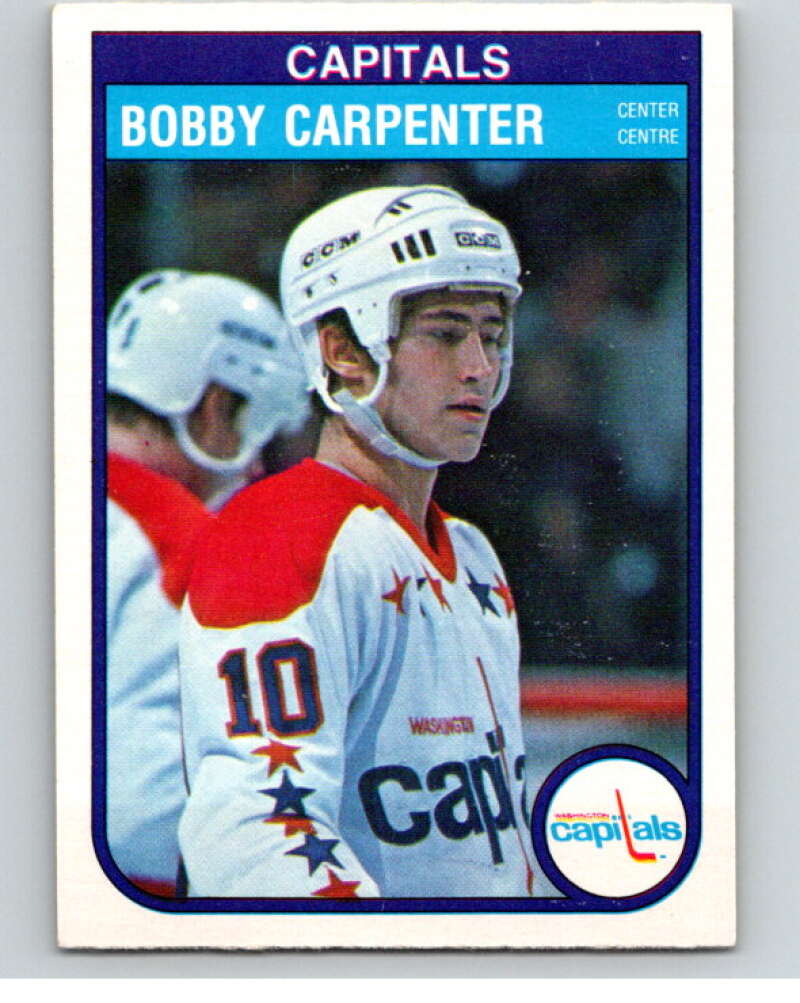 1982-83 O-Pee-Chee #361 Bob Carpenter RC Rookie Washington Capitals V59642 Image 1