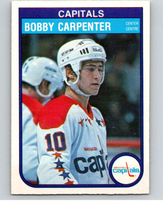 1982-83 O-Pee-Chee #361 Bob Carpenter  RC Rookie Washington Capitals  V59644 Image 1