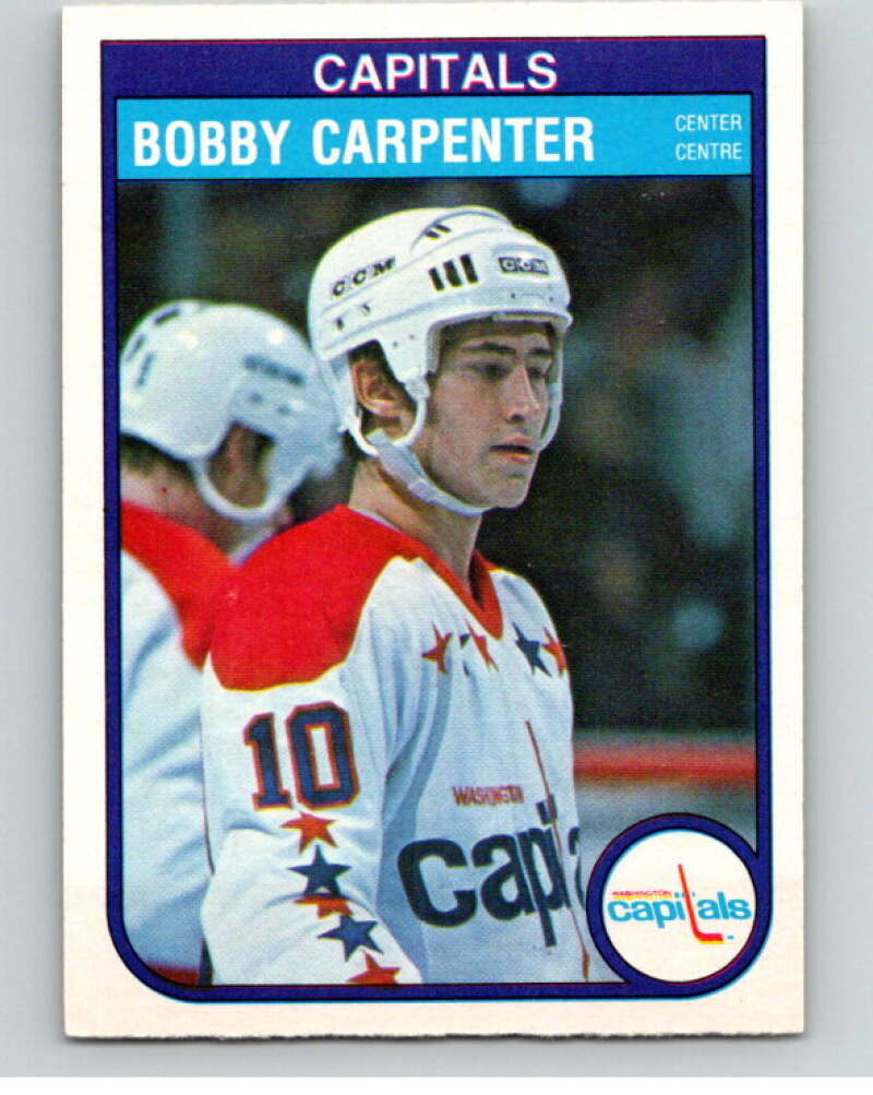 1982-83 O-Pee-Chee #361 Bob Carpenter RC Rookie Washington Capitals V59646 Image 1