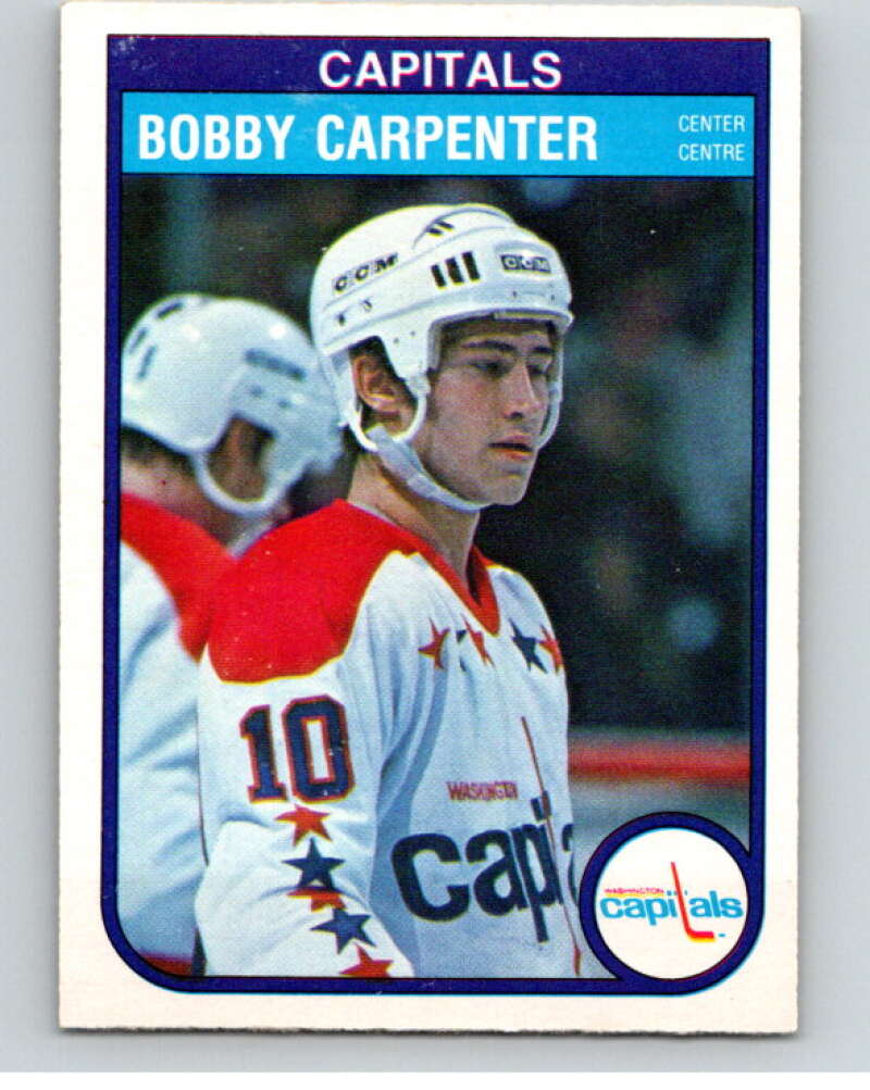 1982-83 O-Pee-Chee #361 Bob Carpenter RC Rookie Washington Capitals V59647 Image 1