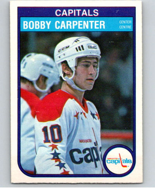 1982-83 O-Pee-Chee #361 Bob Carpenter  RC Rookie Washington Capitals  V59648 Image 1