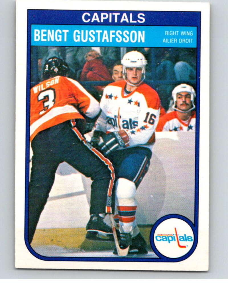 1982-83 O-Pee-Chee #364 Bengt Gustafsson RC Rookie Washington Capitals V59666 Image 1