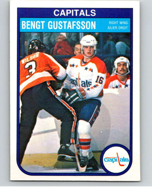 1982-83 O-Pee-Chee #364 Bengt Gustafsson  RC Rookie Washington Capitals  V59667 Image 1