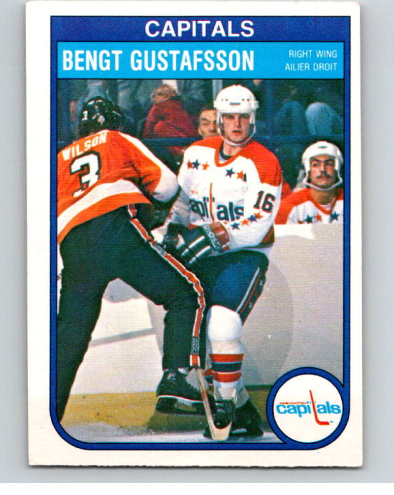 1982-83 O-Pee-Chee #364 Bengt Gustafsson RC Rookie Washington Capitals V59668 Image 1