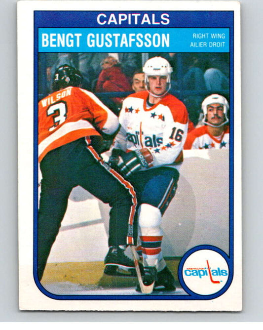 1982-83 O-Pee-Chee #364 Bengt Gustafsson  RC Rookie Washington Capitals  V59668 Image 1