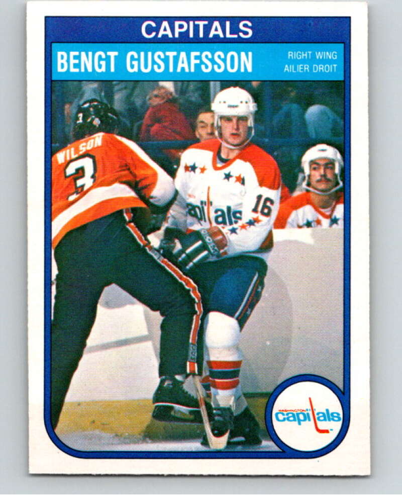 1982-83 O-Pee-Chee #364 Bengt Gustafsson RC Rookie Washington Capitals V59669 Image 1