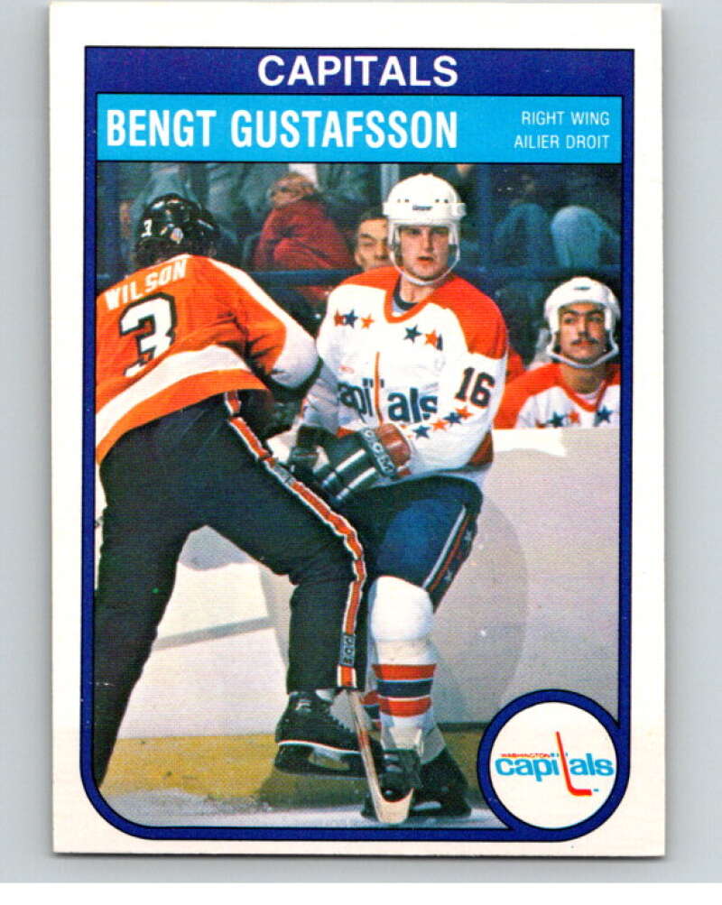 1982-83 O-Pee-Chee #364 Bengt Gustafsson RC Rookie Washington Capitals V59671 Image 1