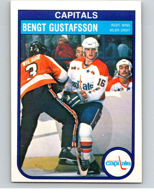 1982-83 O-Pee-Chee #364 Bengt Gustafsson  RC Rookie Washington Capitals  V59671 Image 1