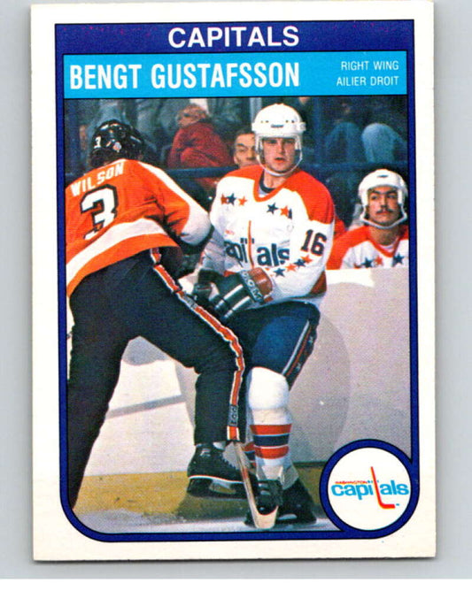 1982-83 O-Pee-Chee #364 Bengt Gustafsson  RC Rookie Washington Capitals  V59672 Image 1