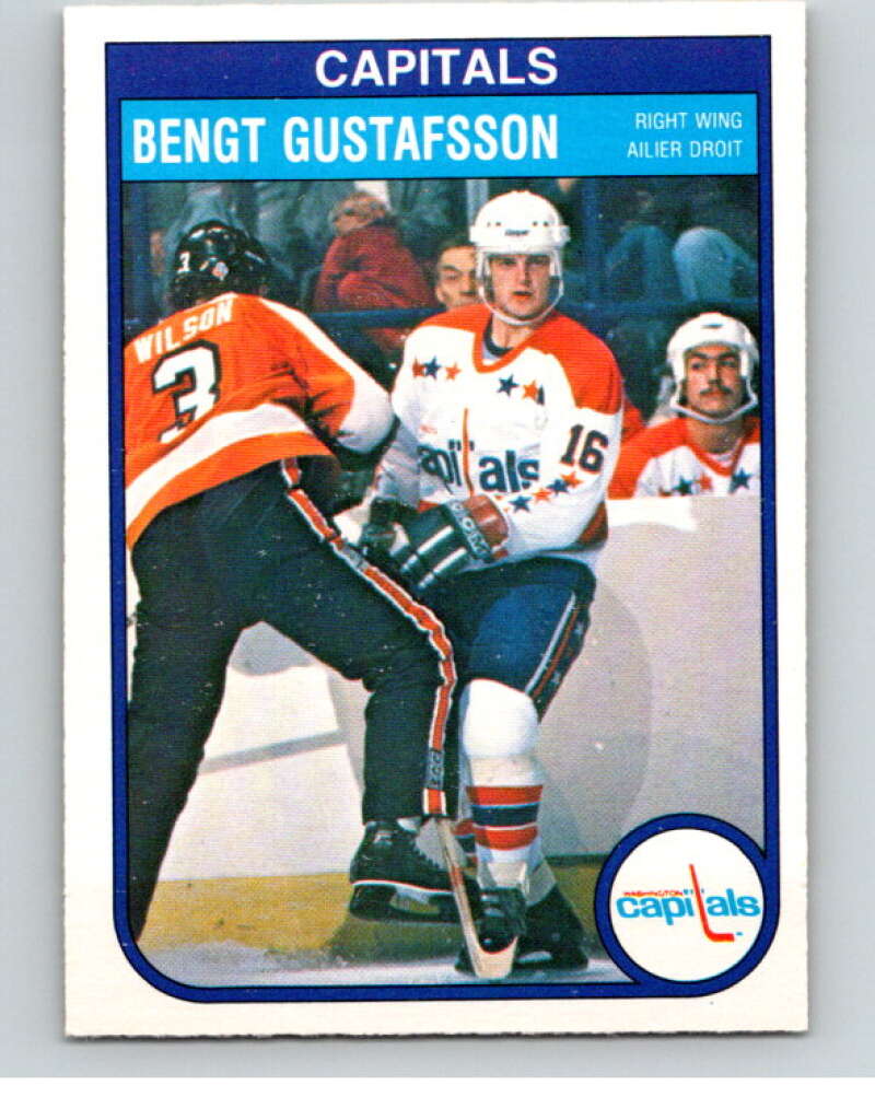 1982-83 O-Pee-Chee #364 Bengt Gustafsson RC Rookie Washington Capitals V59673 Image 1