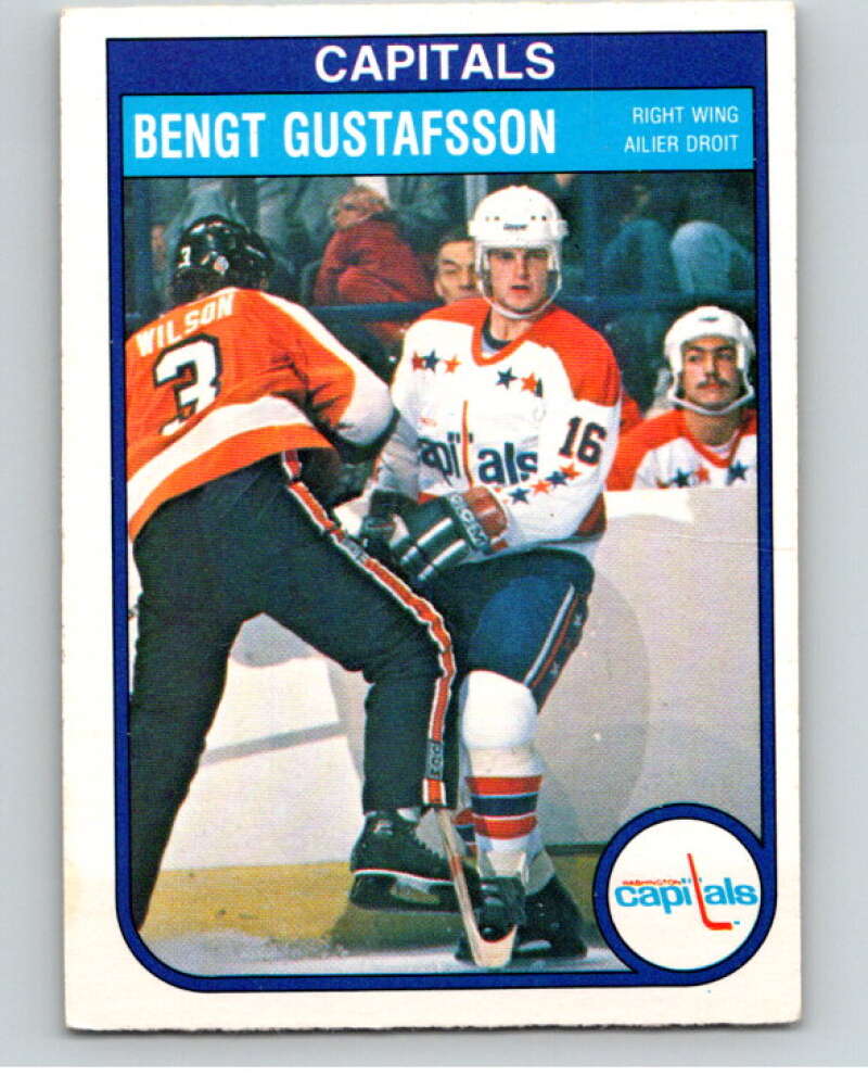1982-83 O-Pee-Chee #364 Bengt Gustafsson RC Rookie Washington Capitals V59674 Image 1