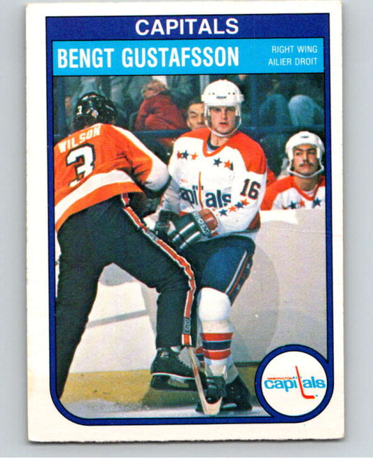 1982-83 O-Pee-Chee #364 Bengt Gustafsson  RC Rookie Washington Capitals  V59674 Image 1