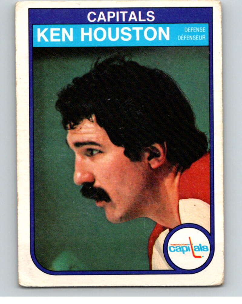1982-83 O-Pee-Chee #366 Ken Houston Washington Capitals V59681 Image 1