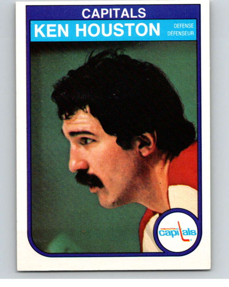 1982-83 O-Pee-Chee #366 Ken Houston Washington Capitals V59682 Image 1