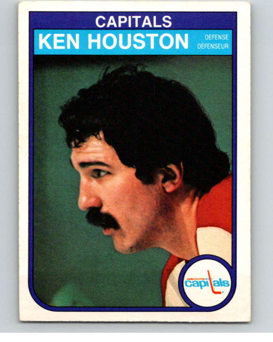 1982-83 O-Pee-Chee #366 Ken Houston  Washington Capitals  V59683 Image 1