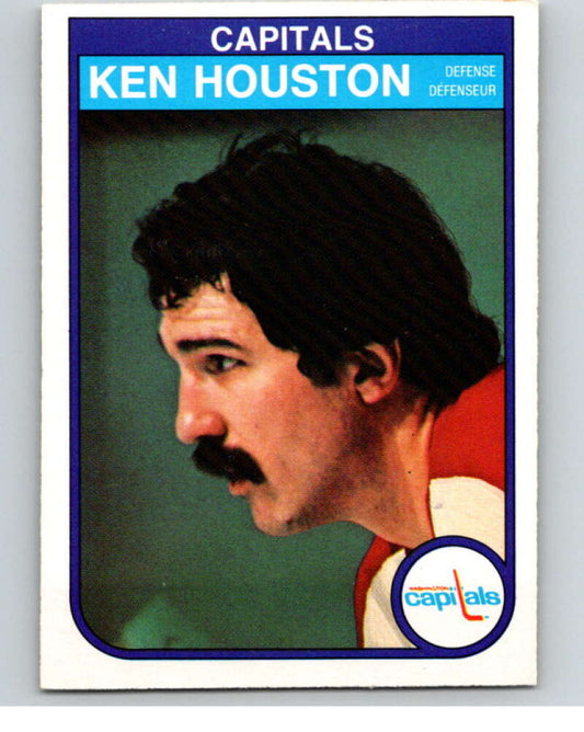 1982-83 O-Pee-Chee #366 Ken Houston  Washington Capitals  V59686 Image 1