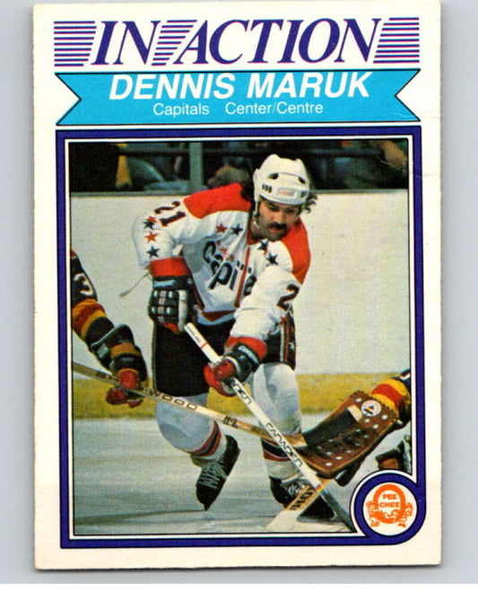 1982-83 O-Pee-Chee #370 Dennis Maruk IA  Washington Capitals  V59717 Image 1