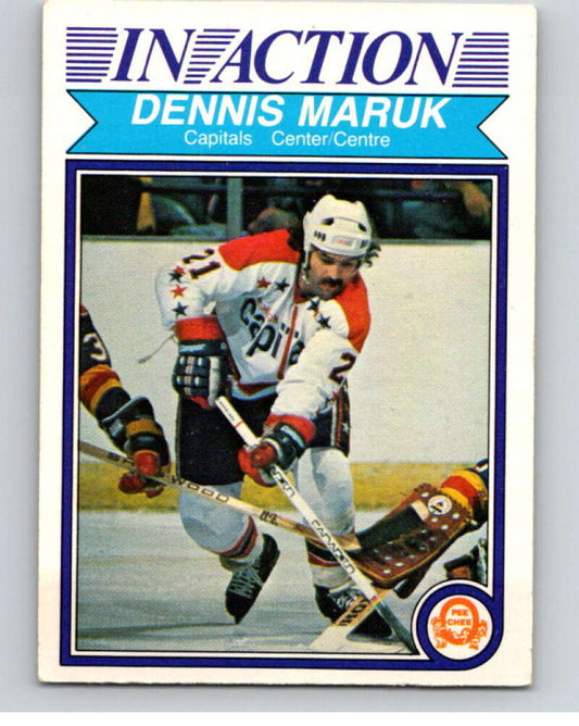 1982-83 O-Pee-Chee #370 Dennis Maruk IA  Washington Capitals  V59719 Image 1