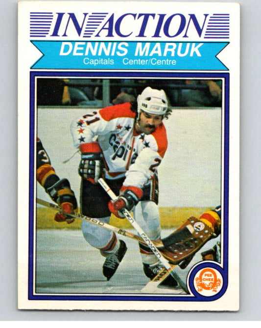 1982-83 O-Pee-Chee #370 Dennis Maruk IA  Washington Capitals  V59721 Image 1
