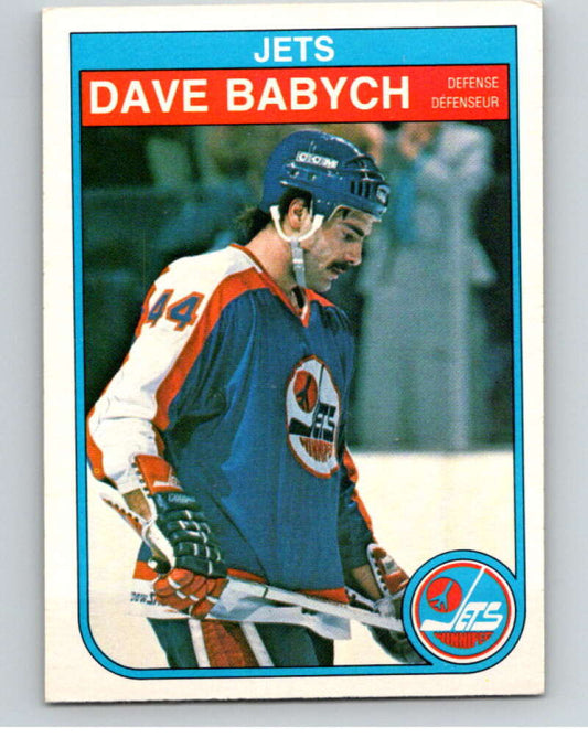 1982-83 O-Pee-Chee #375 Dave Babych Winnipeg Jets  V59761 Image 1