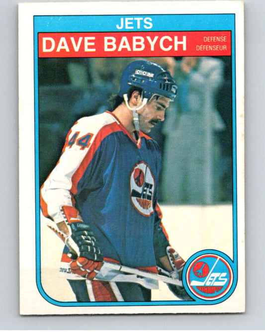 1982-83 O-Pee-Chee #375 Dave Babych Winnipeg Jets  V59762 Image 1