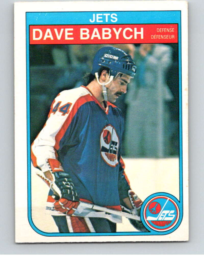 1982-83 O-Pee-Chee #375 Dave Babych Winnipeg Jets V59762 Image 1