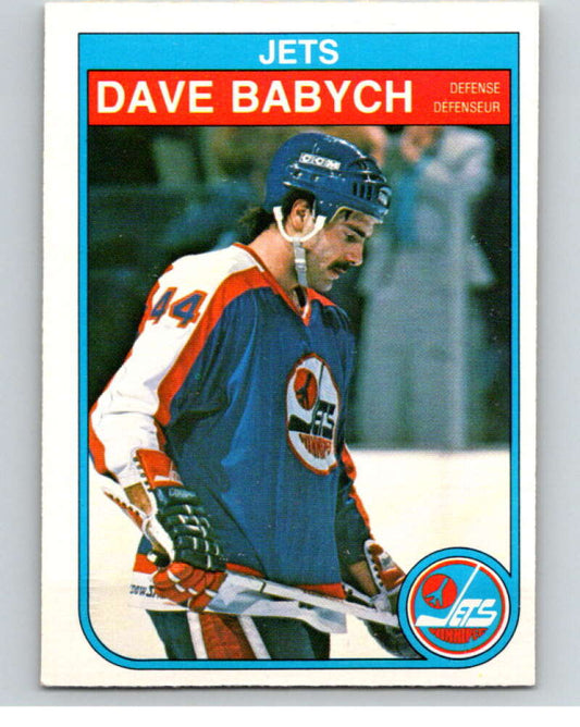 1982-83 O-Pee-Chee #375 Dave Babych Winnipeg Jets  V59763 Image 1
