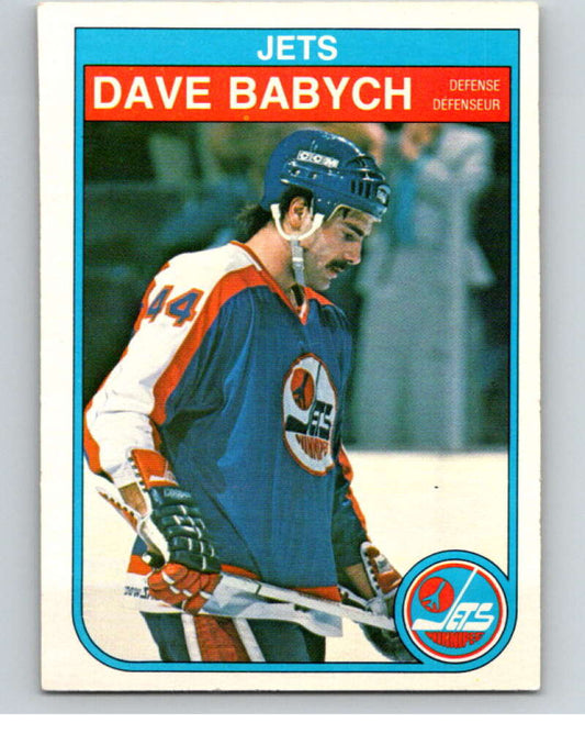 1982-83 O-Pee-Chee #375 Dave Babych Winnipeg Jets  V59764 Image 1