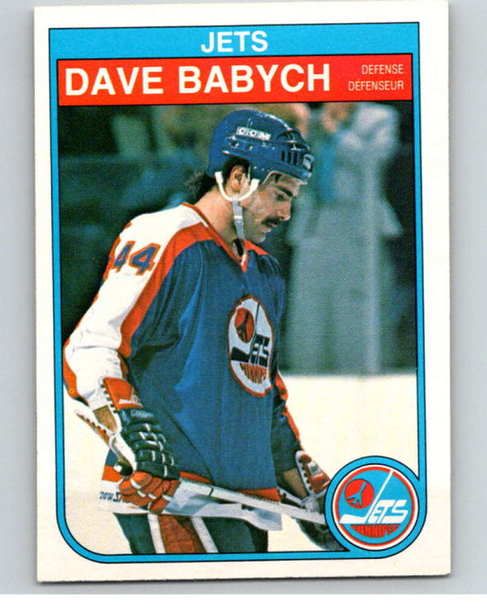 1982-83 O-Pee-Chee #375 Dave Babych Winnipeg Jets  V59765 Image 1