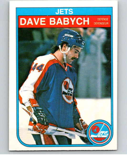1982-83 O-Pee-Chee #375 Dave Babych Winnipeg Jets  V59766 Image 1