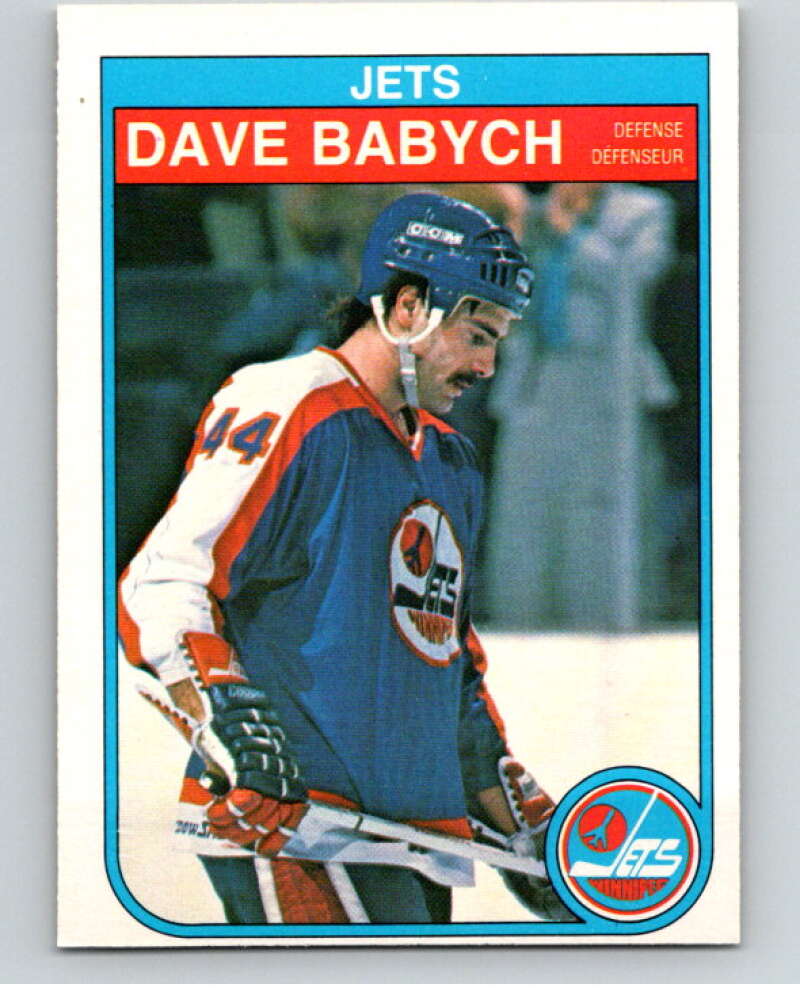 1982-83 O-Pee-Chee #375 Dave Babych Winnipeg Jets V59767 Image 1