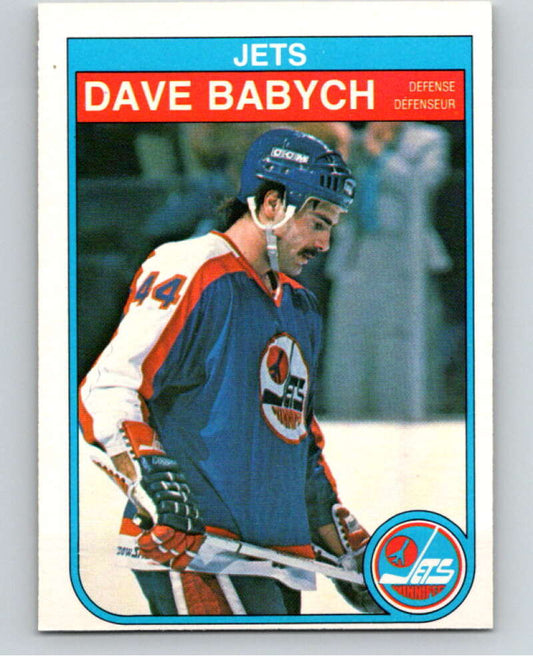 1982-83 O-Pee-Chee #375 Dave Babych Winnipeg Jets  V59767 Image 1
