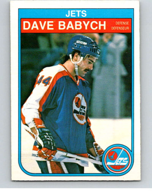 1982-83 O-Pee-Chee #375 Dave Babych Winnipeg Jets  V59768 Image 1