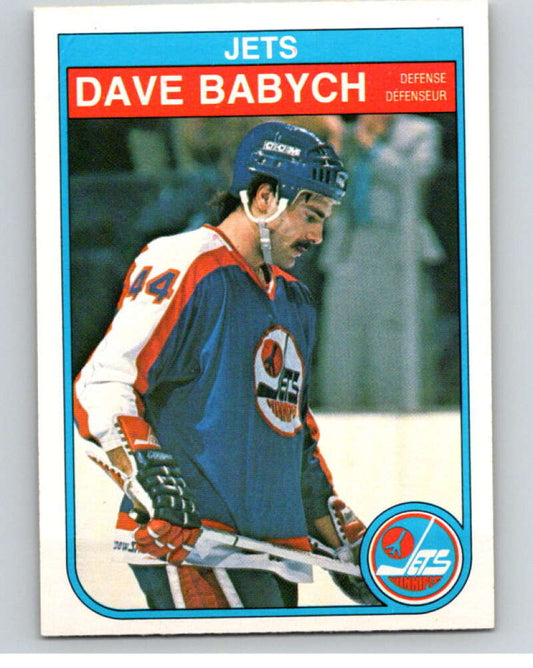1982-83 O-Pee-Chee #375 Dave Babych Winnipeg Jets  V59769 Image 1