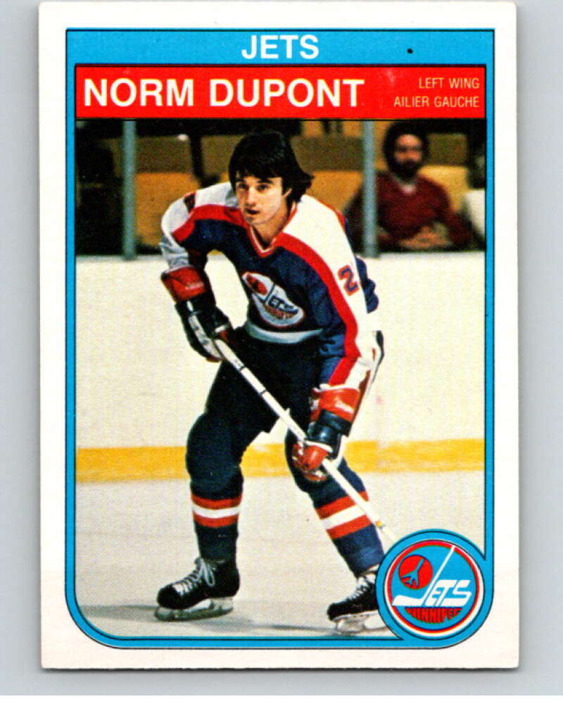 1982-83 O-Pee-Chee #378 Norm Dupont Winnipeg Jets V59792 Image 1