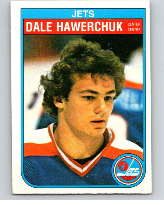 1982-83 O-Pee-Chee #380 Dale Hawerchuk  RC Rookie Winnipeg Jets  V59804 Image 1
