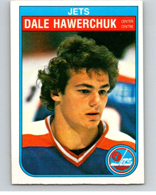 1982-83 O-Pee-Chee #380 Dale Hawerchuk  RC Rookie Winnipeg Jets  V59805 Image 1