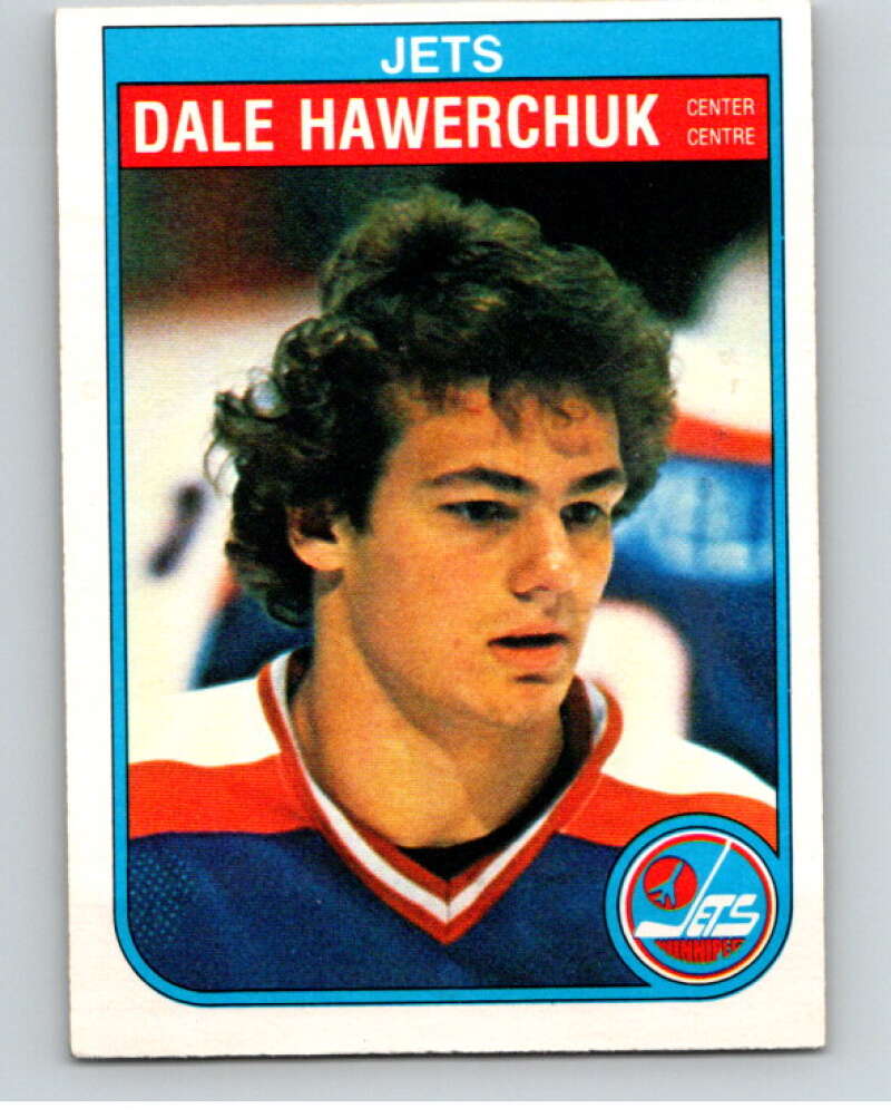 1982-83 O-Pee-Chee #380 Dale Hawerchuk RC Rookie Winnipeg Jets V59806 Image 1