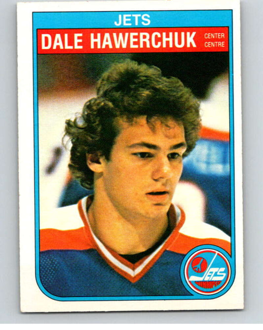 1982-83 O-Pee-Chee #380 Dale Hawerchuk  RC Rookie Winnipeg Jets  V59807 Image 1