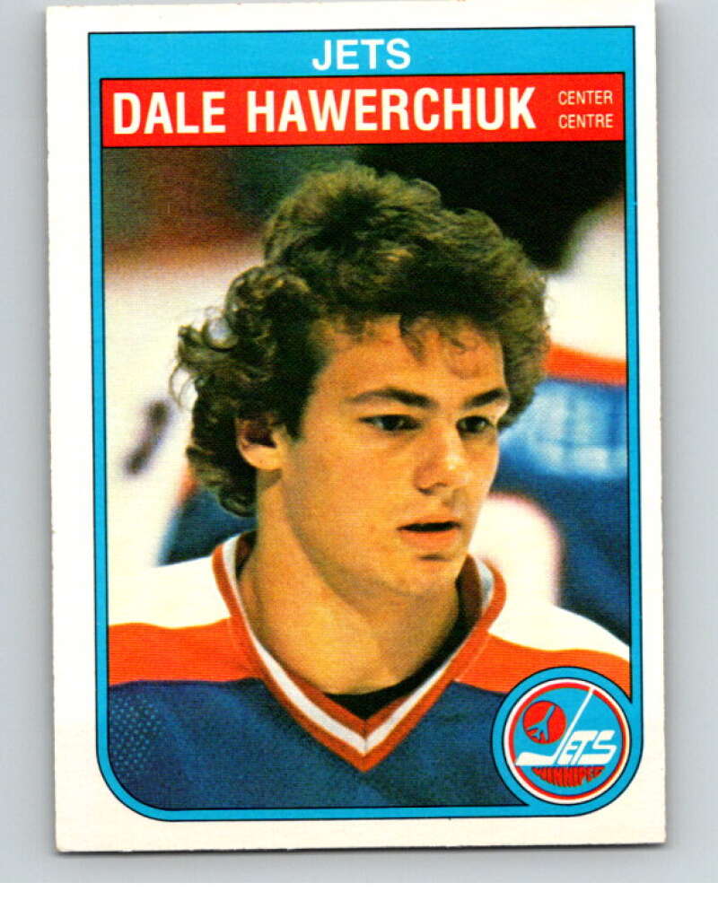 1982-83 O-Pee-Chee #380 Dale Hawerchuk RC Rookie Winnipeg Jets V59807 Image 1