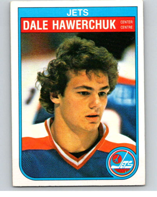 1982-83 O-Pee-Chee #380 Dale Hawerchuk  RC Rookie Winnipeg Jets  V59808 Image 1